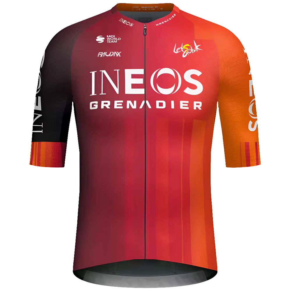 LETS GOBIK 2025 Ineos Grenadiers équipe maillots de cyclisme homme été respirant Sport de plein air 
