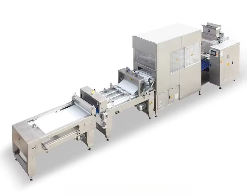 Rouleau de hamburger pour sandwich, pâte à pain, ligne complète, ligne de production entièrement aut