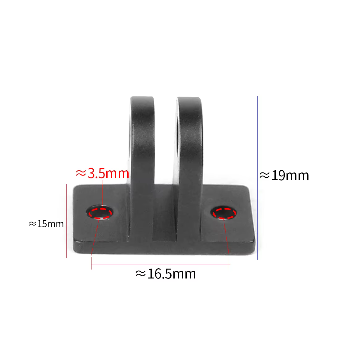 Support de caméra d'ordinateur de vélo, support de guidon de vélo pour GoPro 13 12 11 10 9 8 7