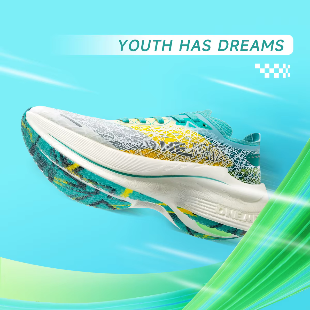 ONEMIX Nouvelle chaussure de course de marathon en nylon avec plaque en carbone, testée, soutien sta