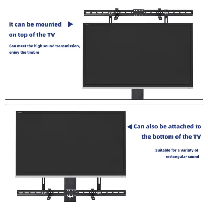 -MEOF supports de barre de son faciles à installer Stable fiable pour les accessoires de support de 
