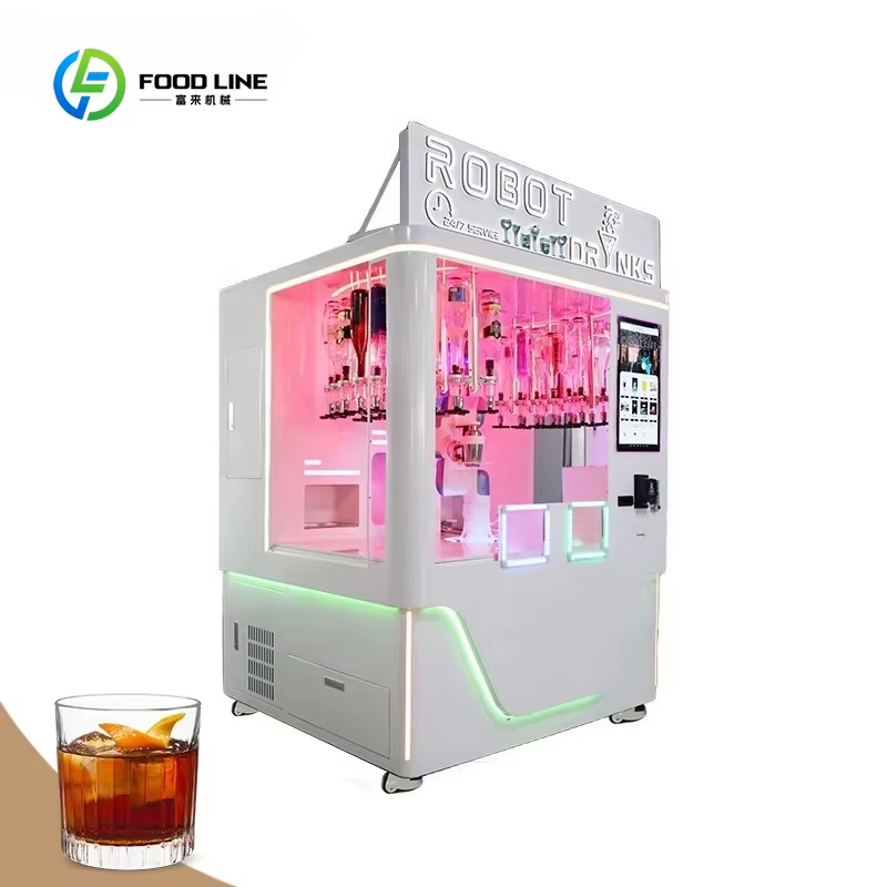 Robot barman personnalisé, distributeur automatique de cocktails, machine à café et à cocktails, kio