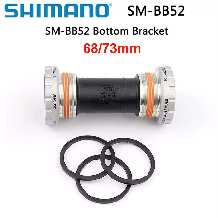 Shimano Deore SM BB52 Hollowtech II VTT support inférieur 68/73mm BB52D 83mm (BSA) support inférieur