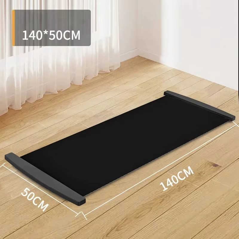 Tapis de glisse d'intérieur pour l'entraînement des jambes, le patinage de vitesse, l'équilibre et l