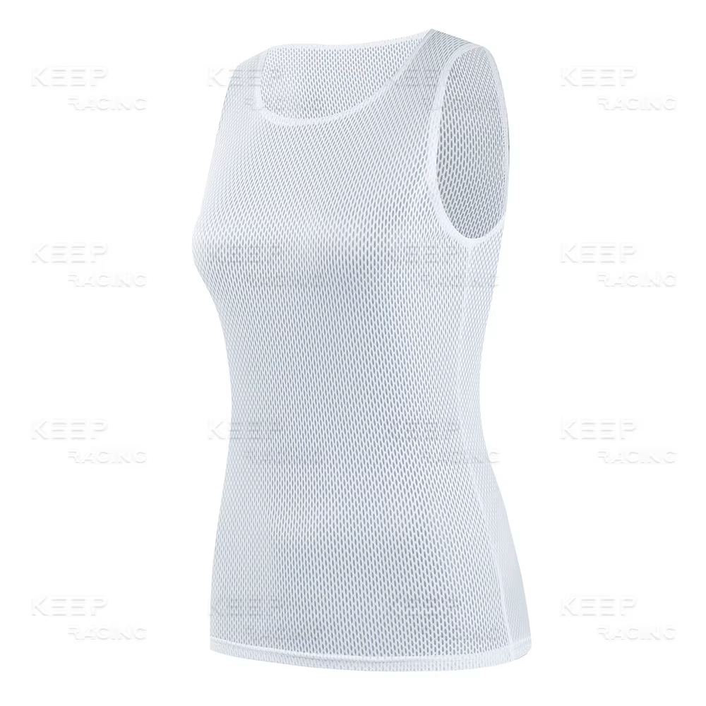 Maillot de cyclisme coloré pour femmes, couches de Base, bleu, gilet à séchage rapide, maillot de co