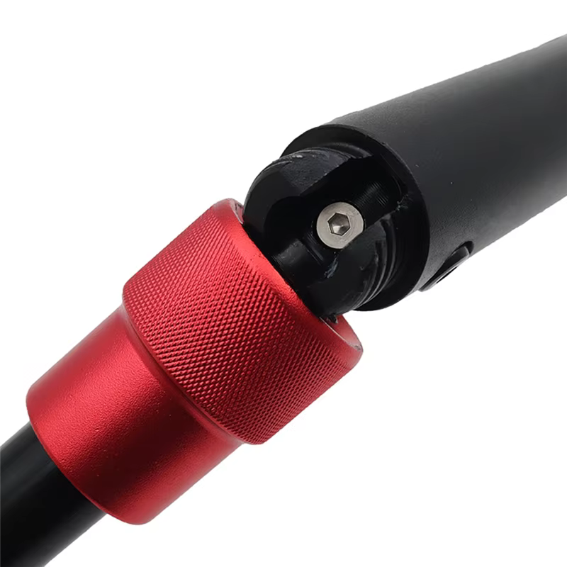 AEF6-barre de poignée pliante vélo 90 degrés pli en aluminium coup de pied cascadeur Scooter guidon 