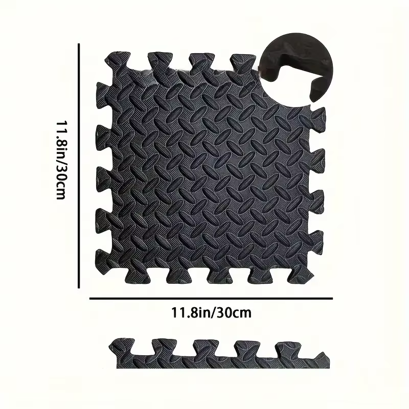 Tapis de Yoga et Fitness en mousse EVA souple, 16 pièces, tapis de Puzzle antidérapant, tapis de gym