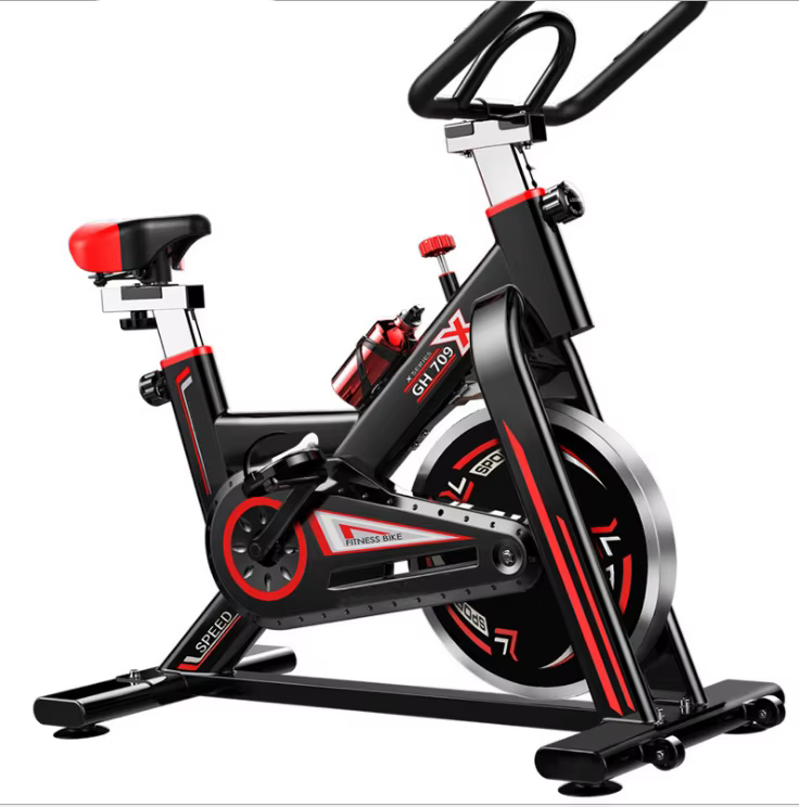 Vélo de spinning commercial avec volant d'inertie de 10 kg, équipement de spinning magnétique, vélos