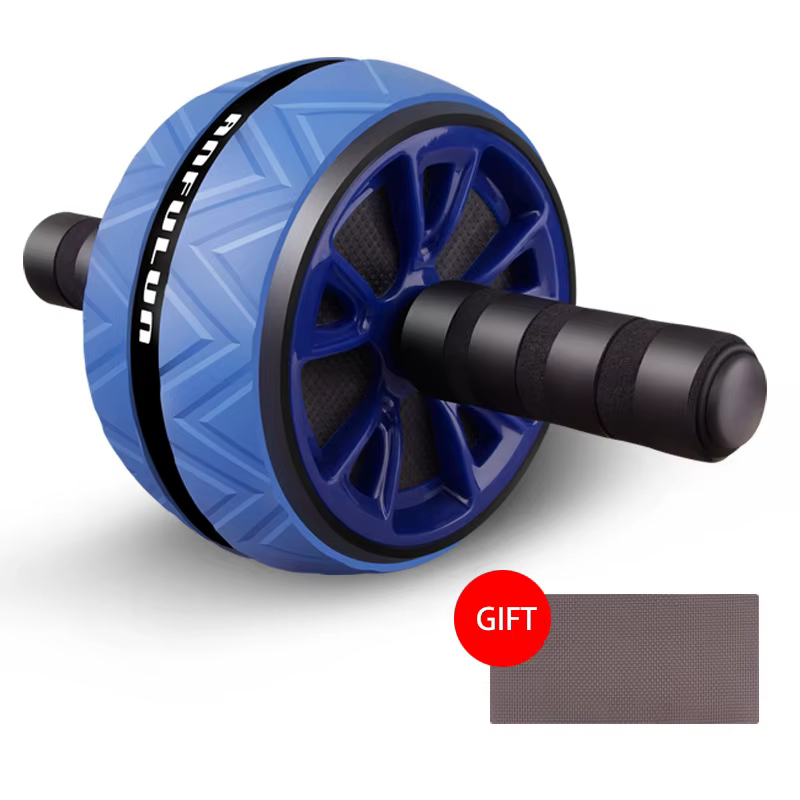 Roue musculation exercice musculaire équipement de gymnastique rouleaux abdominaux bon marché avec t