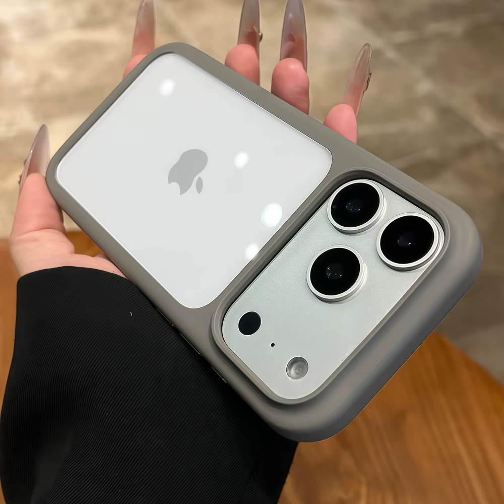 Coque de téléphone transparente antichoc avec bouton tactile intelligent pour iPhone 17 Pro Max 17 P