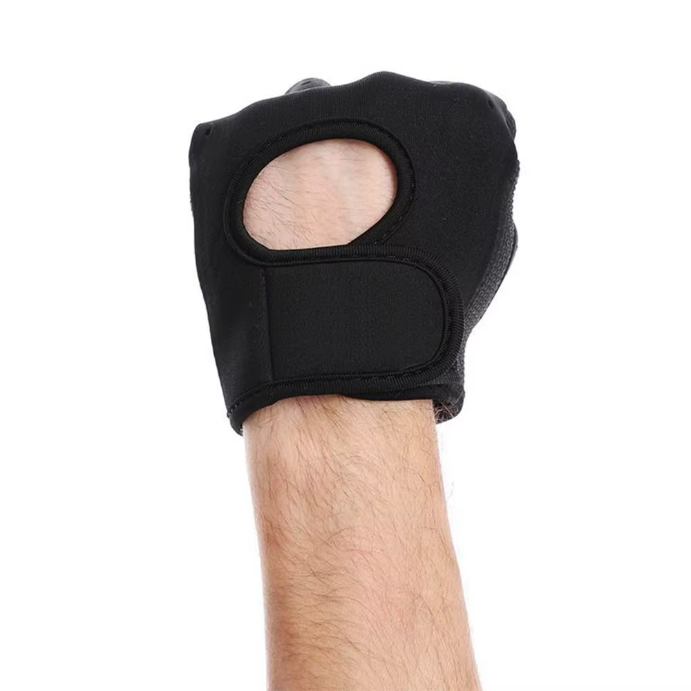 WePackage-Gants de levage demi-doigts pour hommes et femmes, gants de fitness respirants, coussin de