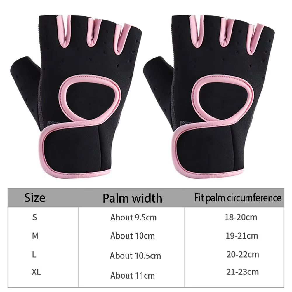 WePackage-Gants de levage demi-doigts pour hommes et femmes, gants de fitness respirants, coussin de