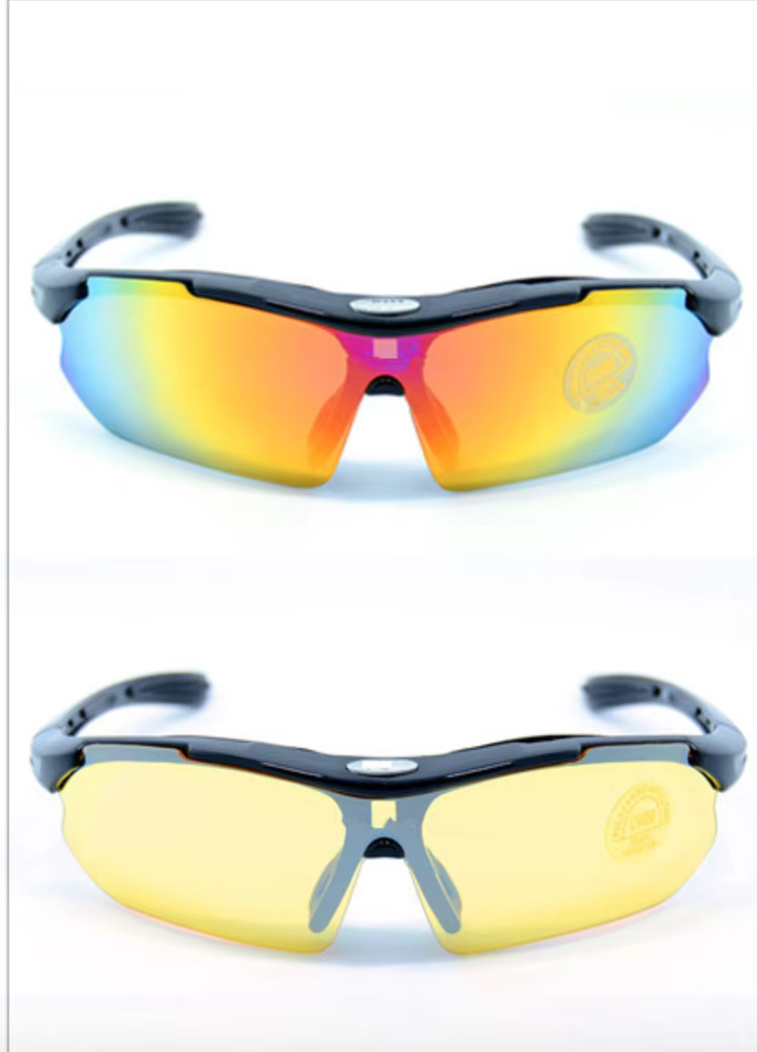 Lunettes de soleil de cyclisme lentilles femmes hommes Sports de plein air lunettes de cyclisme lent