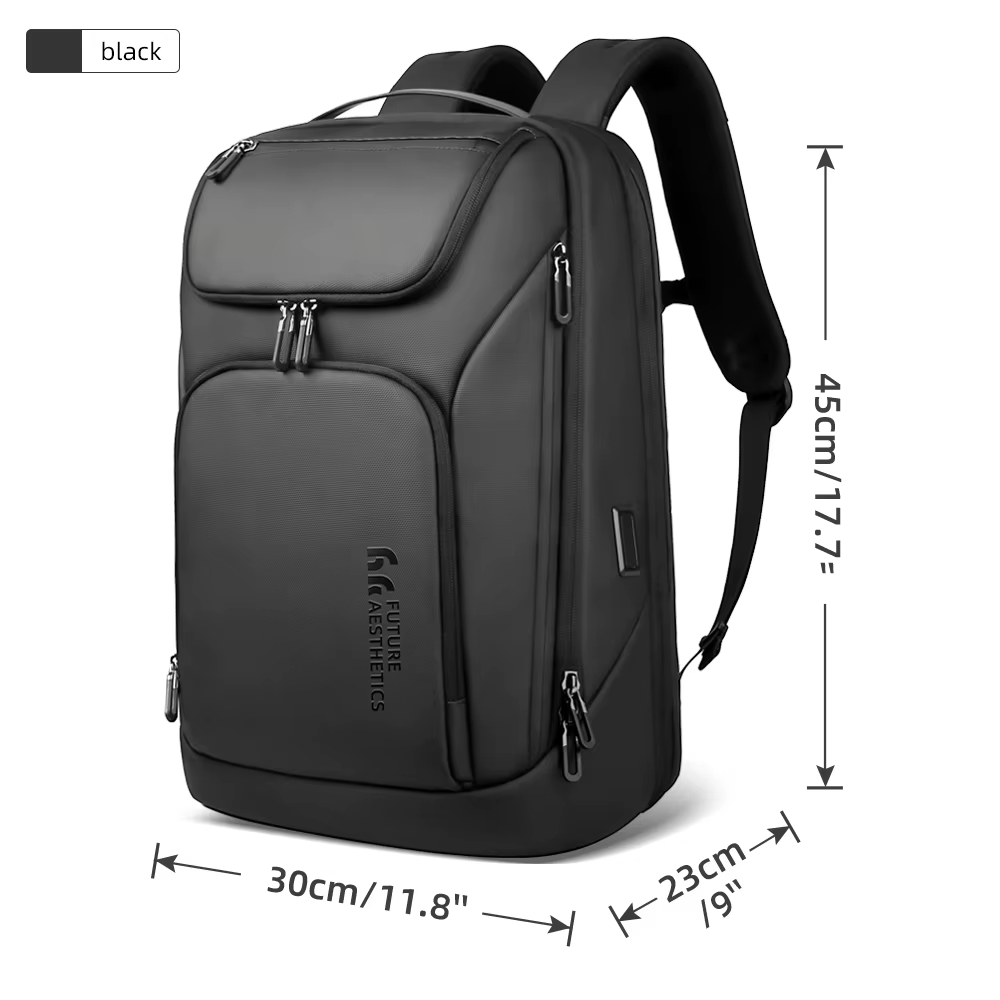 Heroic Knight-Sac à dos étanche pour ordinateur portable d'affaires, grande capacité, multi-usage, t