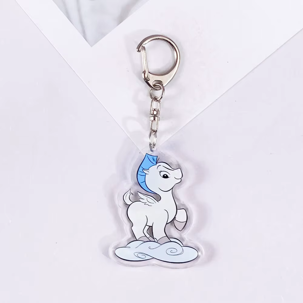Porte-clés de voiture en acrylique Disney Hercules, 1/11 pièces, accessoires mignons pour sac, pende