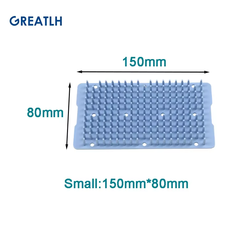 Tapis de désinfection tapis médicaux en Silicone pour plateau de stérilisation boîte S/M/L tapis de 