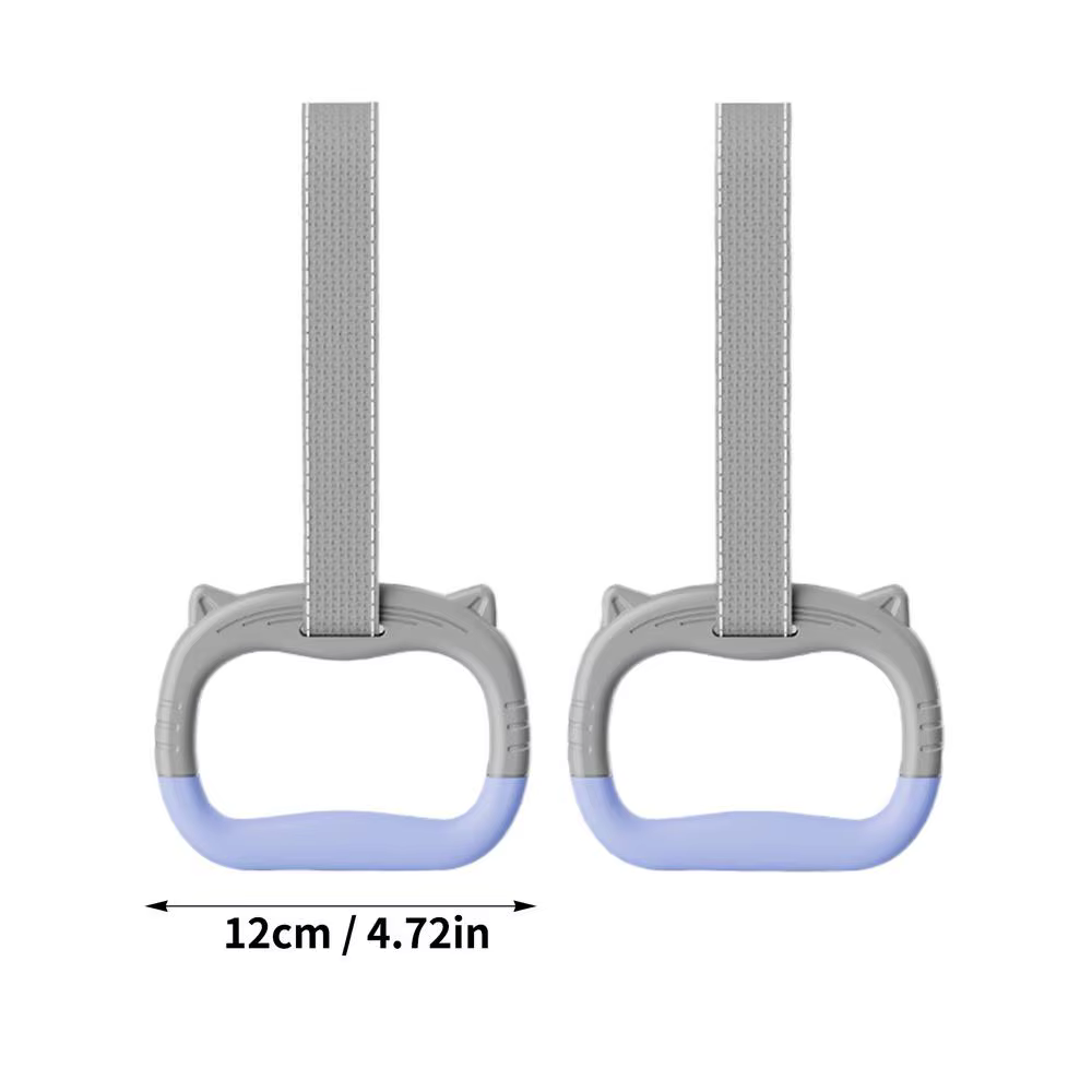 Anneaux de gymnastique pour enfants, sangles réglables 440 lbs, anneaux de gymnastique pour barre de