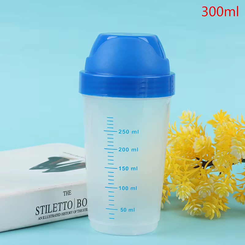 Bouteille Secoueur de 300ml pour Milkshake Créatif, 10000 Poudre, Assad, Tasse