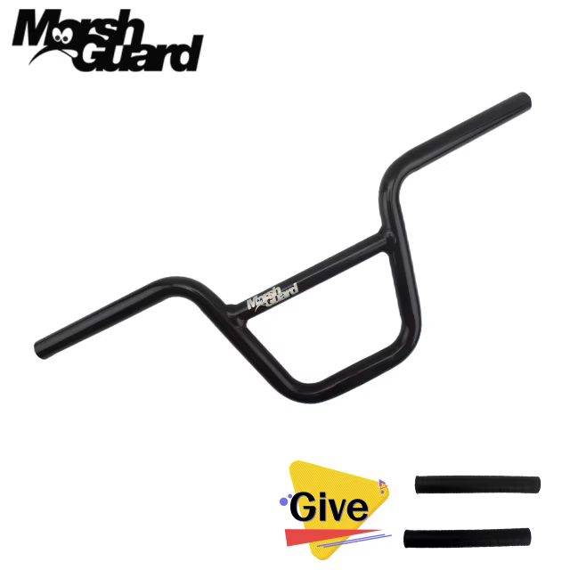 Guidon de vélo 22.2X580mm guidon BMX en alliage d'aluminium poignée d'hirondelle ascenseur 190mm pli