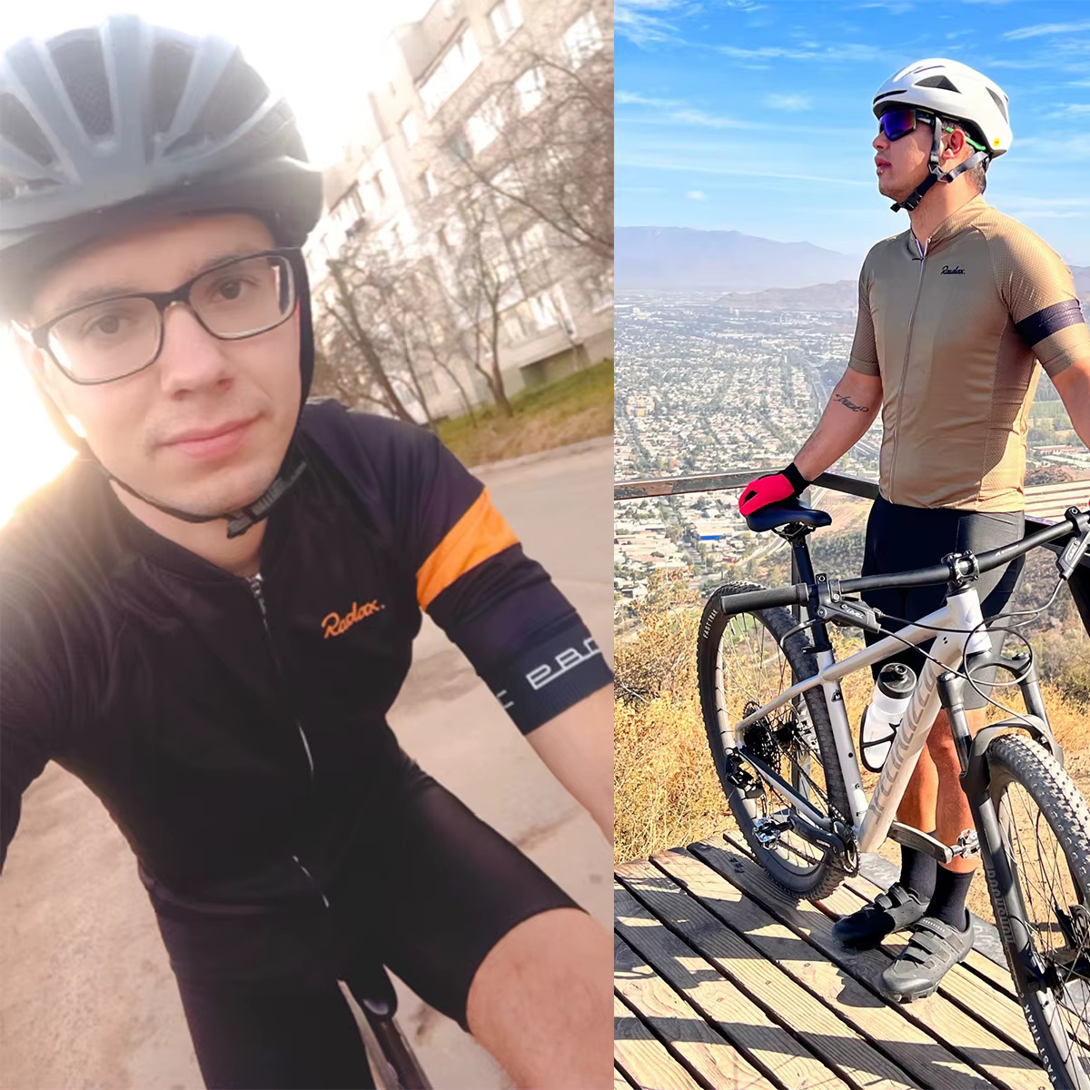 Raudax hommes à manches courtes cyclisme maillot ensembles Ropa Ciclismo Hombre été cyclisme vêtemen