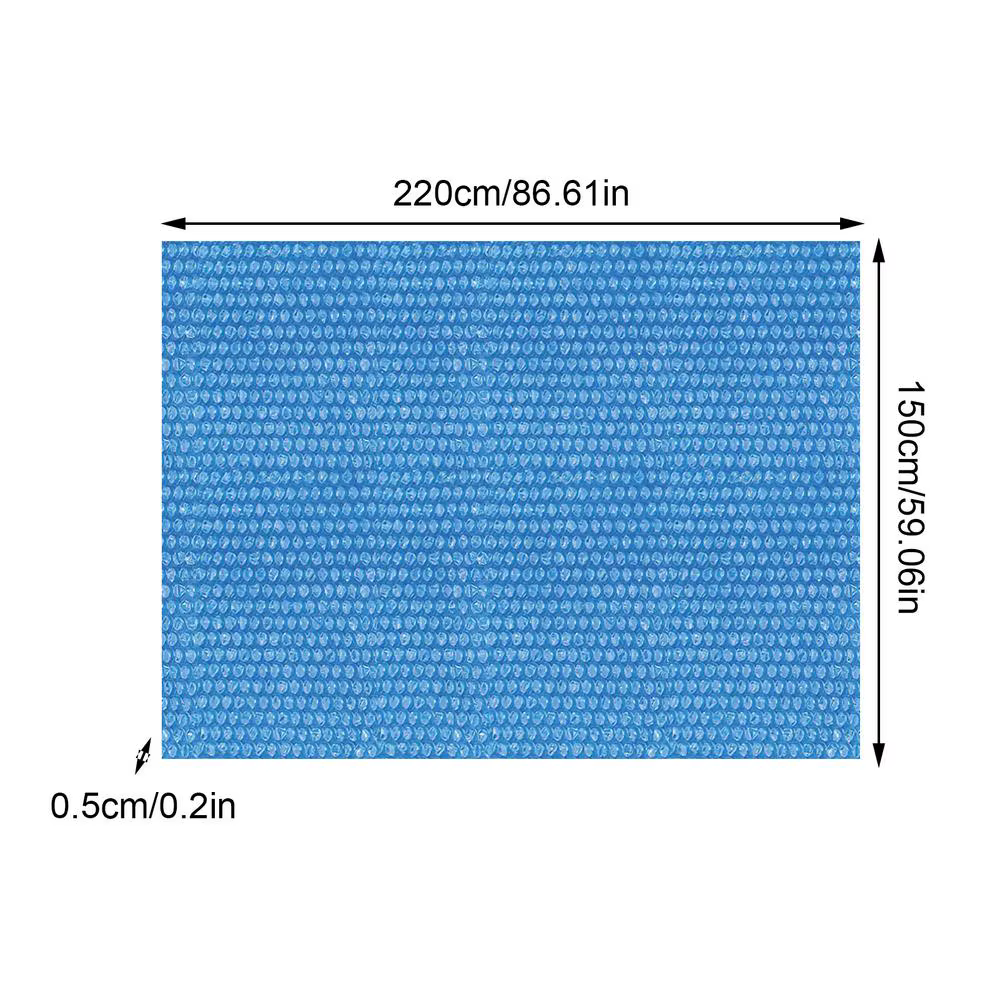 Couverture de protection pour piscine, isolation thermique, anti-poussière, pour la maison, la cour,