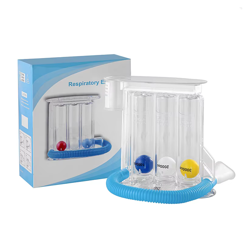Entraîneur respiratoire à 3 balles, spiromètre, mesure de la capacité pulmonaire, amélioration de la