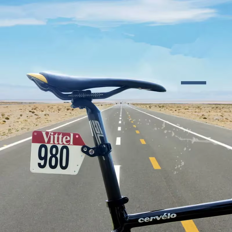 Porte-plaque d'immatriculation de course pour vélo vtt, Triathlon, bricolage, porte-carte d'immatric