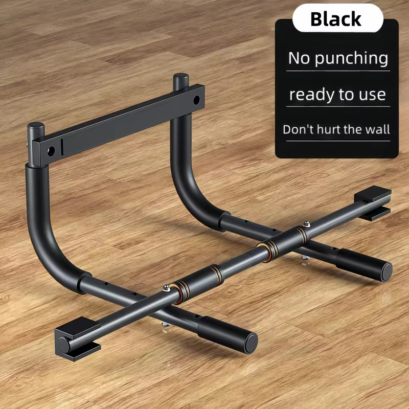 Barre de traction multifonctionnelle pour porte, barres parallèles simples, équipement de Fitness mu