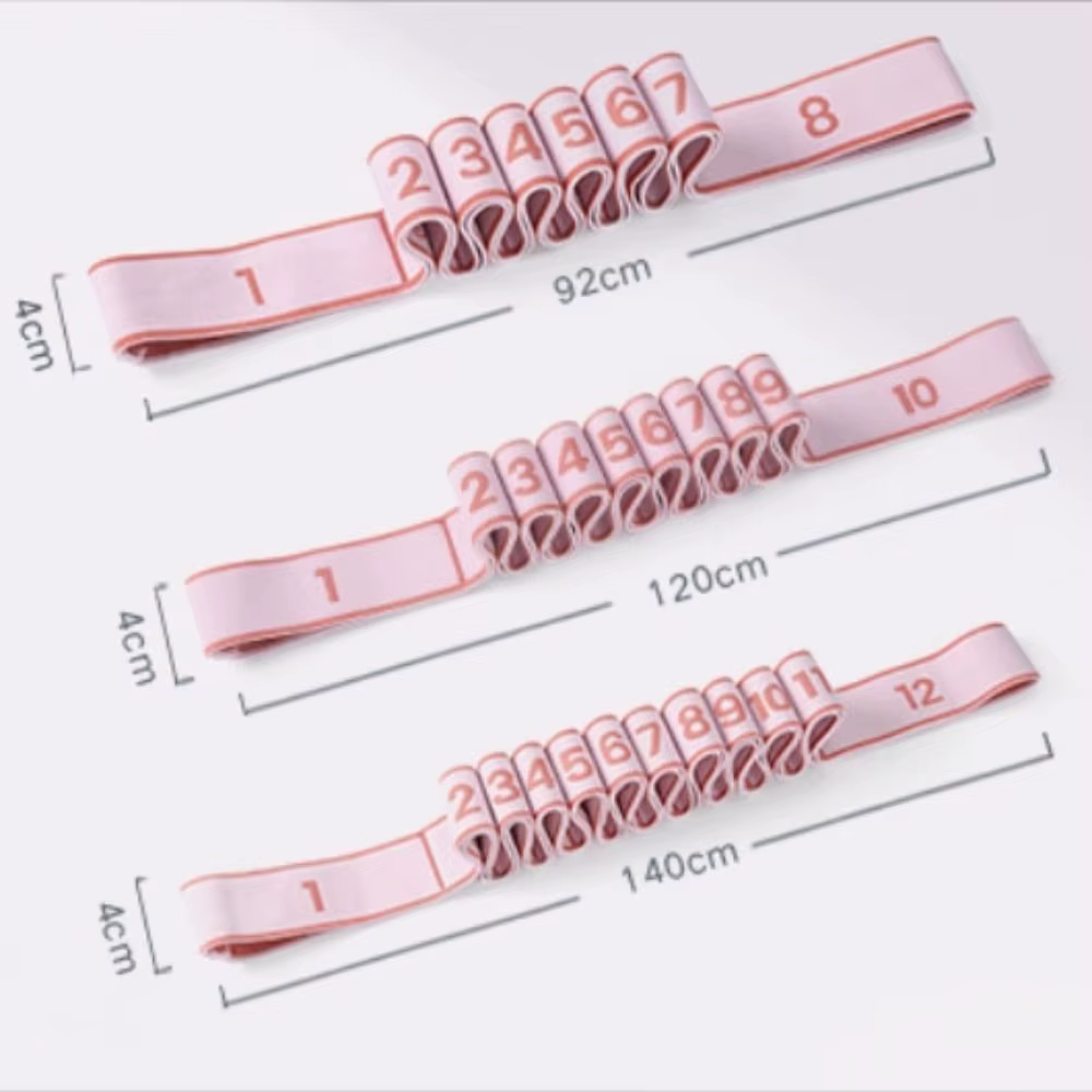 Bandes élastiques en coton pour le yoga et le crossfit, accessoire pour l'entraînement physique, 8/1