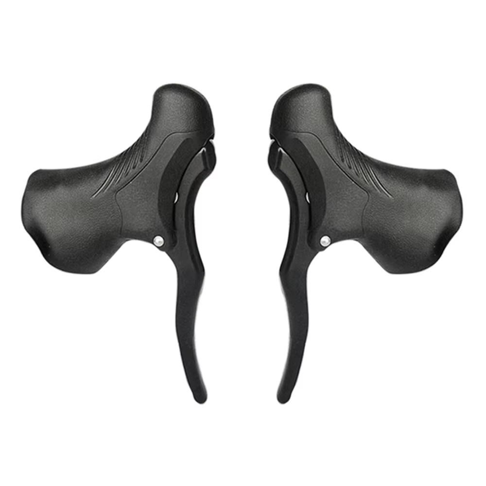 Poignée de frein de vélo antidérapante, leviers de frein avant et arrière en aluminium pour VTT, gui