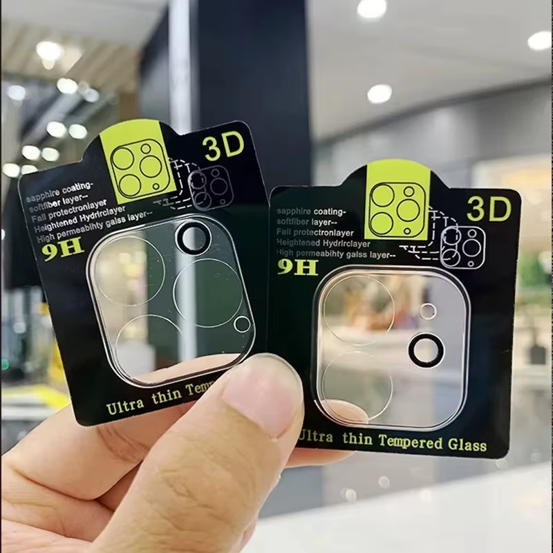 Pour iPhone 17 Air 16 15 14 13 12 Mini 11 Pro Max 16 Plus 3D protecteurs d'écran d'objectif de camér