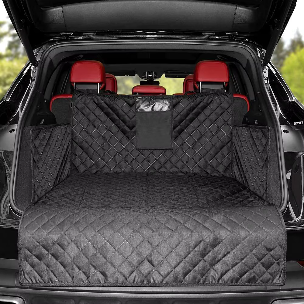 Doublure de coffre pour animal de compagnie, tapis de coffre épais Oxford grill, coussin étanche ant