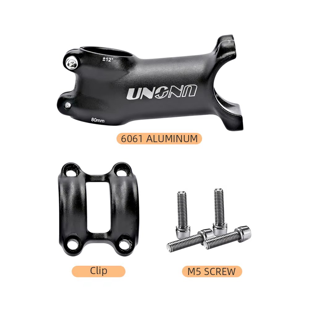 Tige de vélo ultralégère 7 17 degrés tige de vélo de route vtt 31.8mm 60/70/80/90/100/110/120/130mm