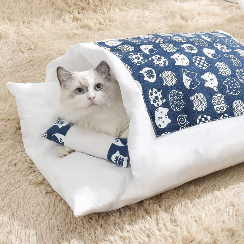 Kawaii – lit amovible pour chats, fournitures pour la maison, produits pour chats adultes, grand lit