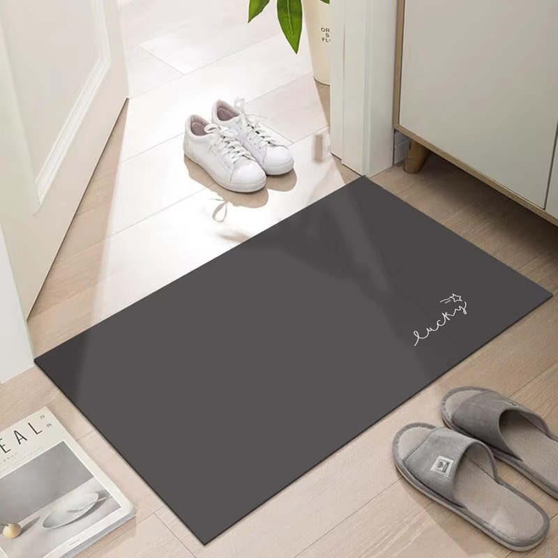 Tapis de porte ultra fin, pour cuisine, salle de bain, toilettes, extérieur, antidérapant, résistant