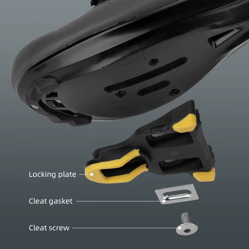 ROCKBROS pédale de vélo SPD-SL vélo de route vélo pédales autobloquantes ultralégères en alliage d'a