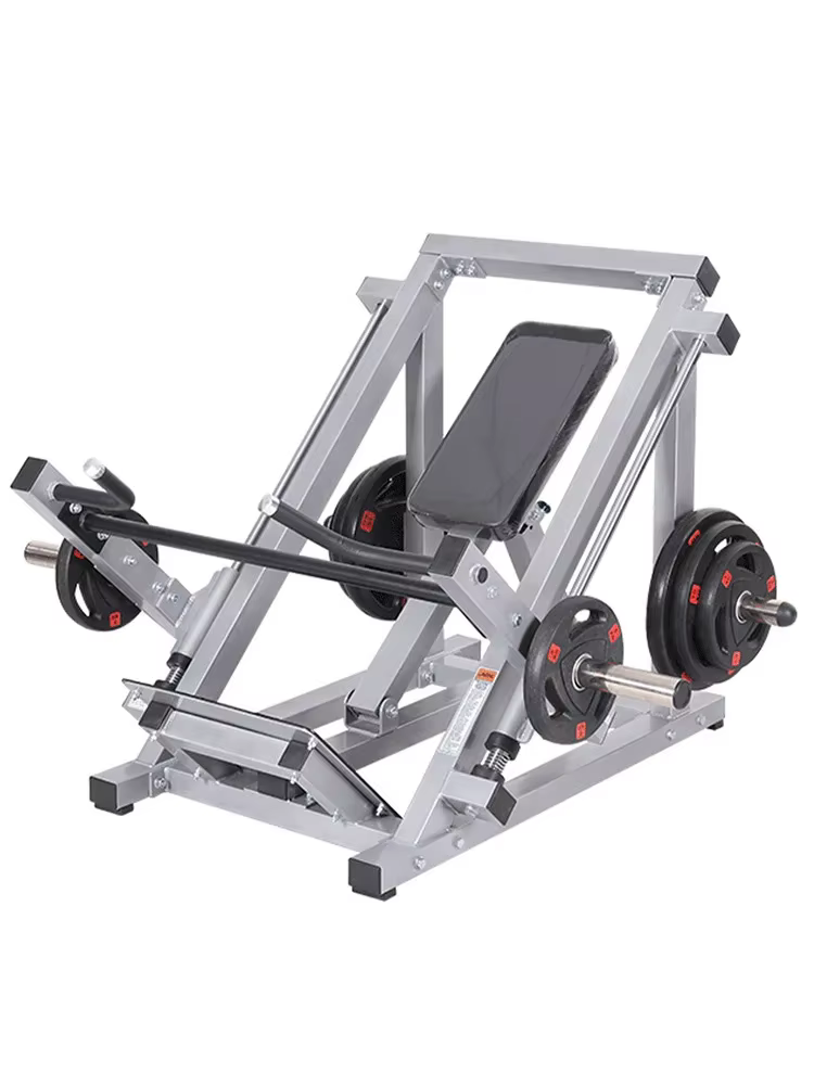 Rameur en T à fixation oblique, équipement de fitness, barre dure et basse