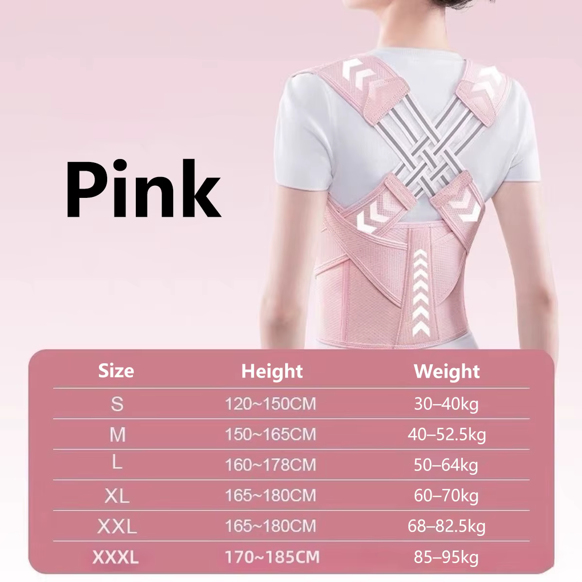 Correcteur de posture dorsal pour femmes et hommes, redresseur d'épaules réglable, soutien dorsal co