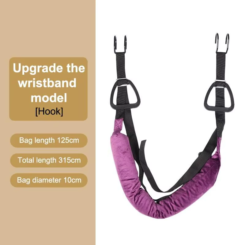 Ceinture de traction lombaire pour barre horizontale, dispositif de suspension dorsale réglable pour