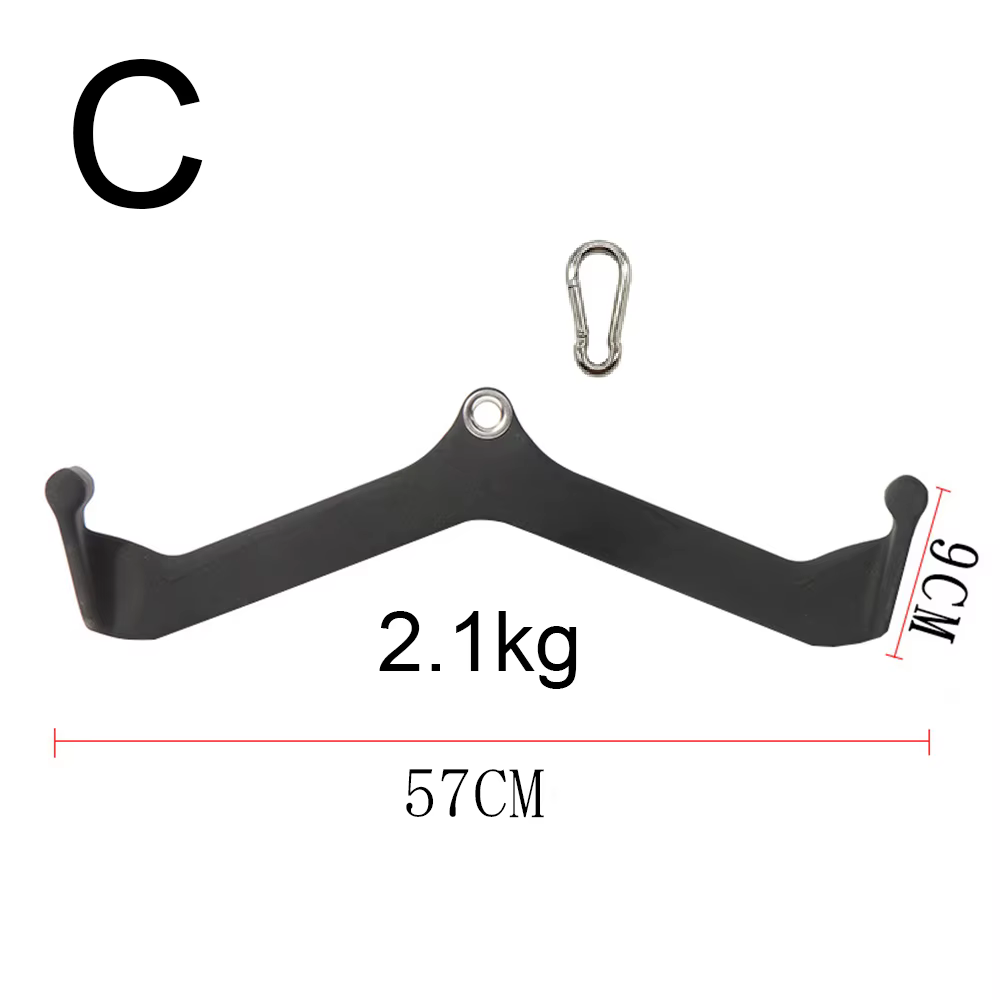 Accueil Gym Fitness aviron barre en V poulie câble Machine accessoires Biceps Triceps dos Blaster po