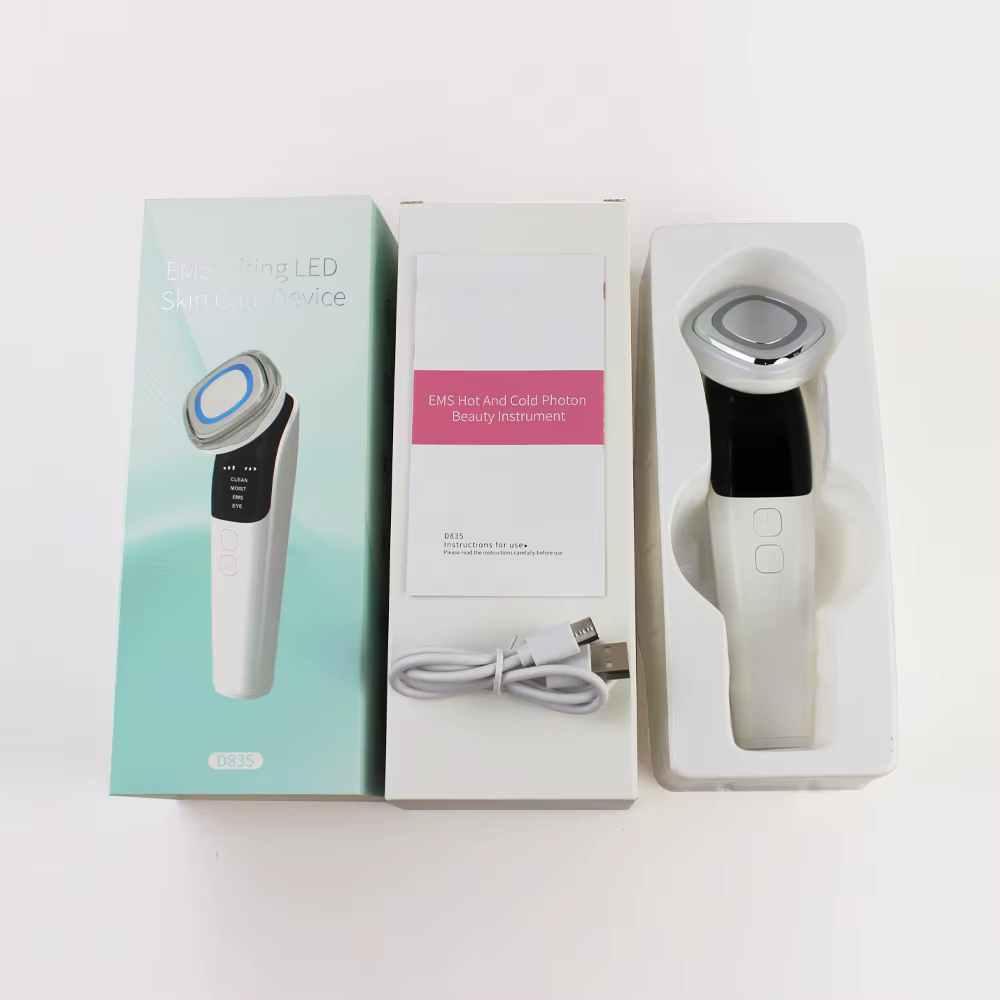Masseur facial EMS, appareil de beauté, machine de lifting du visage, micro-courant, instrument de r