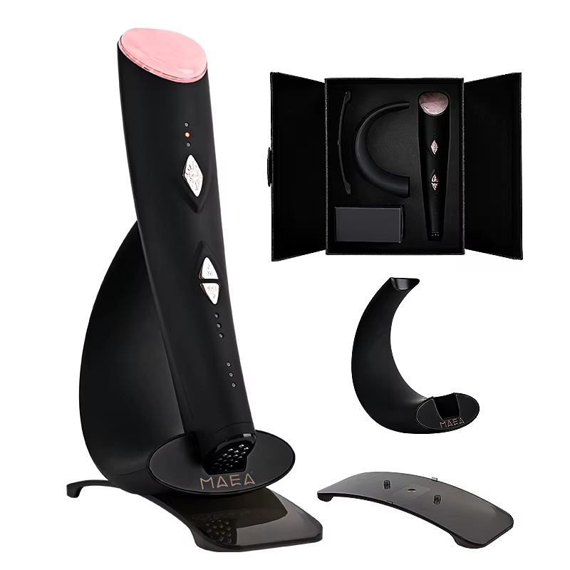 Appareil de beauté facial RF à domicile, machine raffermissante pour la peau à microcourant EMS, lum