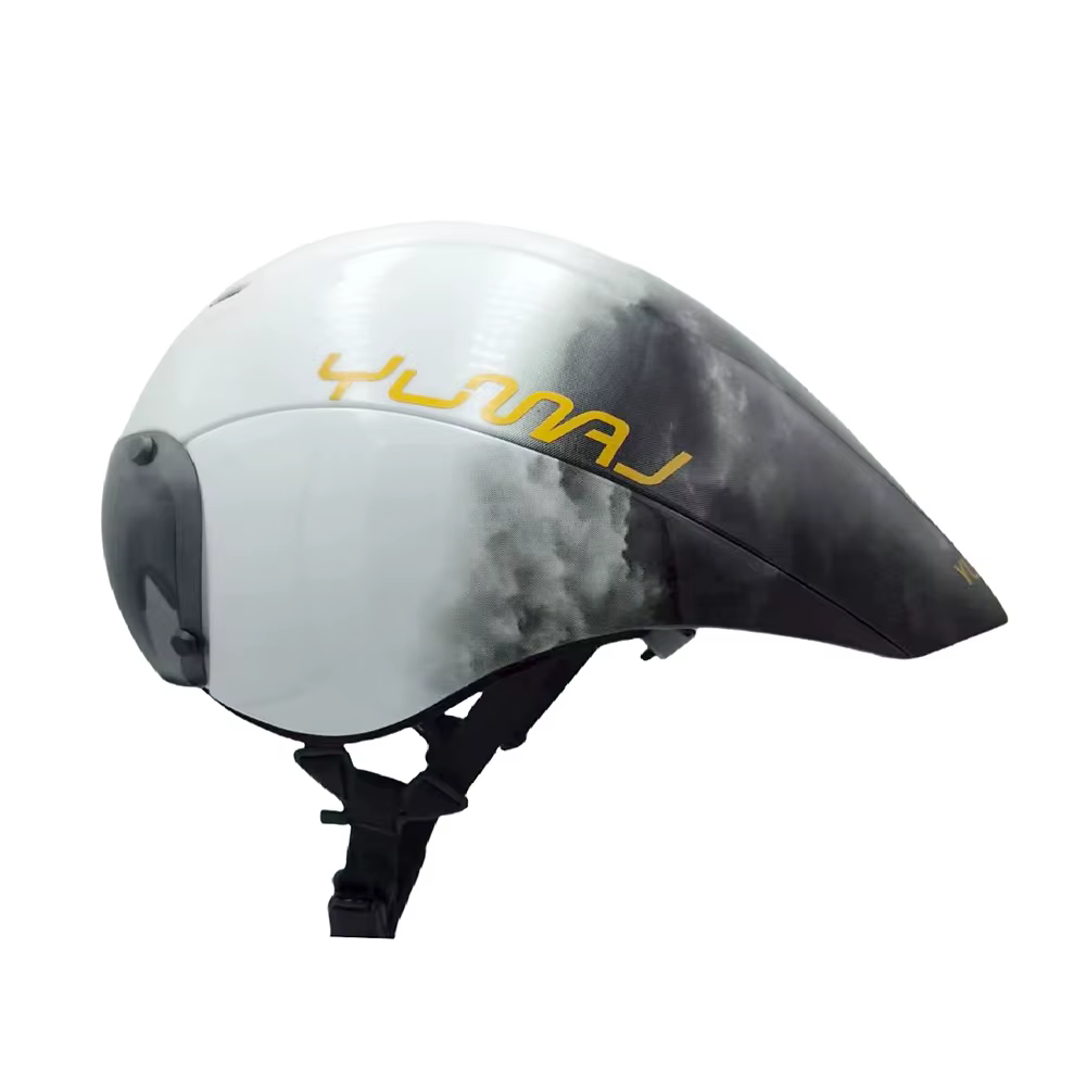 Casque de vélo de triathlon Hot TT pour l'entraînement cycliste et les compétitions, avec boucle à a
