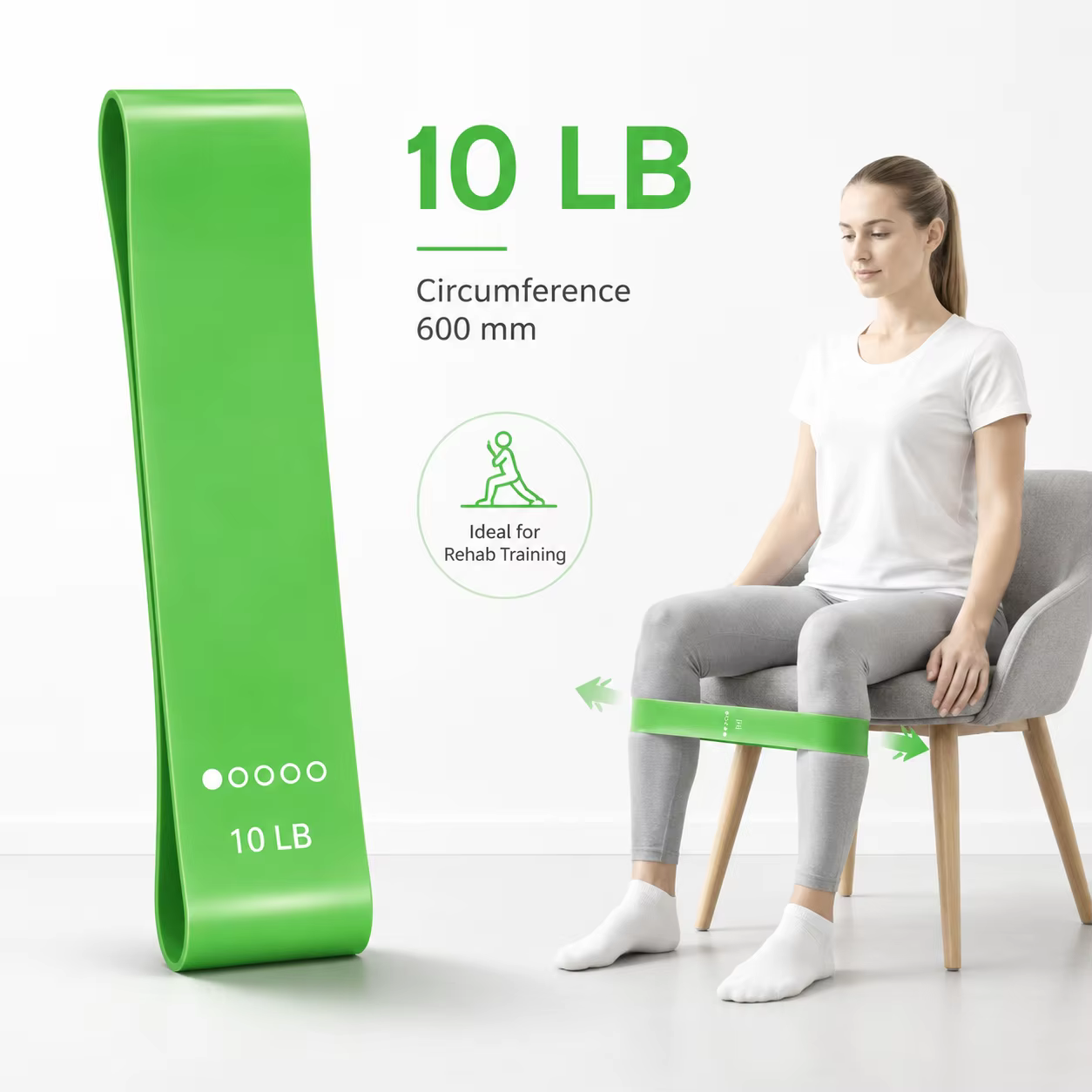 Ensemble de bandes de résistance, équipement de gym pour la remise en forme à domicile, bandes élast