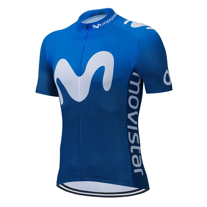 Maillot de cyclisme 2026 Movistar New Pro Team – Vêtements d'été respirants pour vélo – Tenue de cyc
